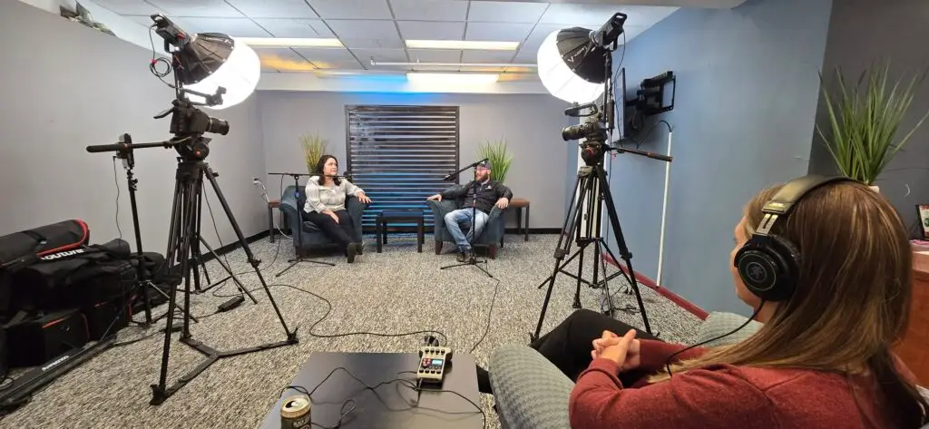 Engaging Podcast Content at podcastcrew studio rosendale minnesota
